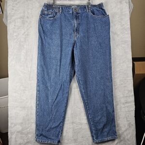 L.L Bean Original Fit/Relaxed Blue Jeans Womens Size 18W